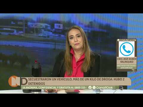 Cervantes: secuestraron un vehículo, más de un kilo de droga y hubo dos detenidos