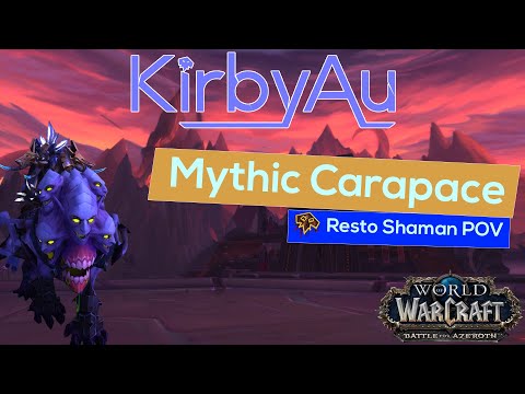 Mythic Carapace Resto Shaman Raid Lead GM PoV