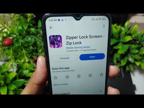 zipper lock screen app kaise use kare !! how to use zippper lock screen zip lock app