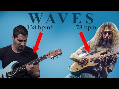 Waves by Guthrie Govan, but everytime it loops it's 10bpm faster (w/ MISTAKE COUNTER)
