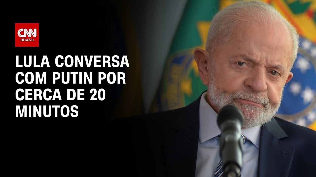 Lula conversou com Putin por cerca de 20 minutos | LIVE CNN