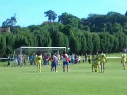 Gol del ascenso de la Quinta ante el Llanera 3ª juvenil y tangana
