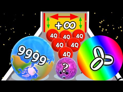 Ball Run 2048 in Infinity Mod vs level up ball 2048 Gameplay Walkthrough Android, iOS New update #4