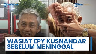 Epy Kusnandar Meninggal Dunia, Karina Ranai Umumkan Kabar Duka Lewat Postingan Instagram Resmi