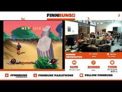 FinnRuns² ｜ Disney's Hercules Any% by Jazzy