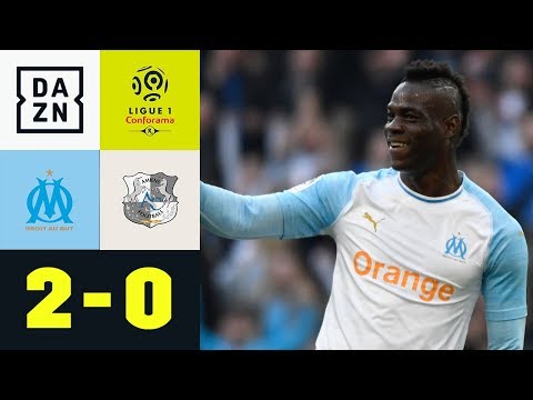 Mario Balotelli trifft erneut: Olympique Marseille - Amiens 2:0 | Ligue 1 | DAZN Highlights