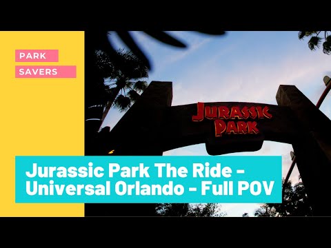 Jurassic Park The Ride Universal Orlando - Full POV 4K