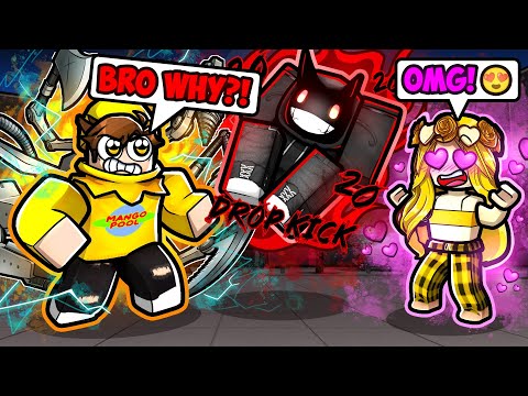 I Used ADMIN KJ to DATE My FRIEND’S SISTER... (Roblox The Strongest Battlegrounds)