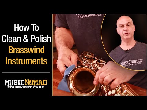 How to Clean & Polish Brasswind Lacquer Finish Instruments