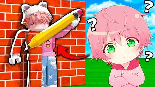自分に色を塗って100％バレない場所に隠れるロブロックス..✏️🔴【ROBLOX】