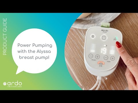 Power Pumping with the Alyssa - imitates clusterfeeding to increase milk production.