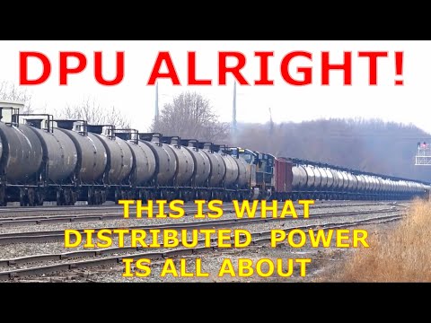 11 Trains With DPU Alright's! This Is What Distributed Power Is All About! Plus Bonus Train! DPU DPU