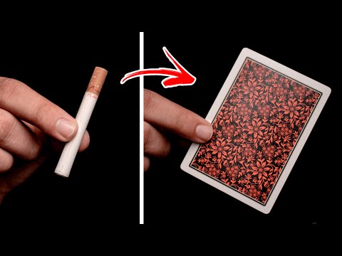 VISUAL Cigarette Magic Trick REVEALED - Cigarette INSTANTLY Changes To ANY Card
