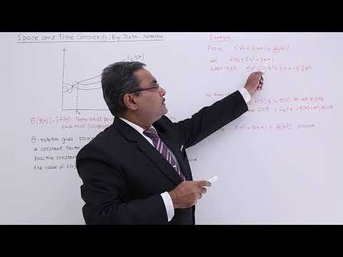 Time Complexity Big Theta Notation