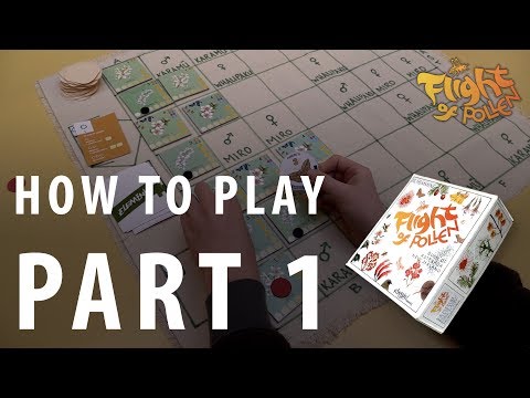 Flight of Pollen. How to Play part 1