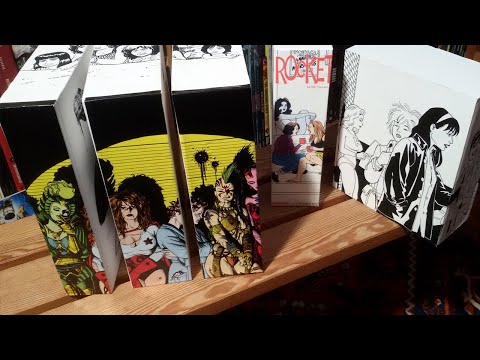 panellogy 465 - selfmade slipcases for love & rockets vol.1-3