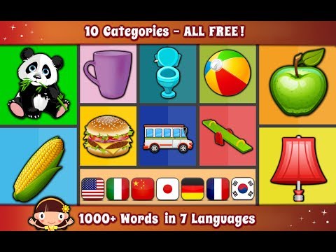 Word learning for Baby Games Video