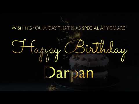 Happy Birthday Darpan