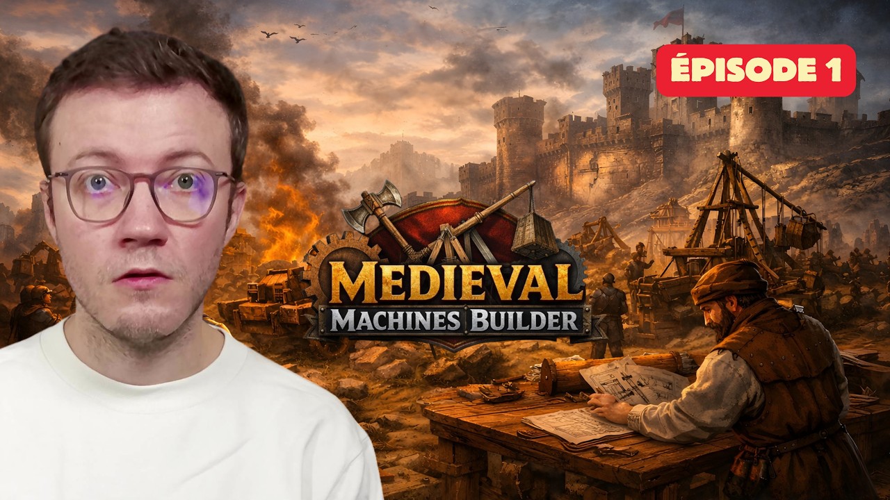 Medieval Machines Builder — Medieval Machines Builder : Je deviens ingénieurs au moyen âge ! EP1