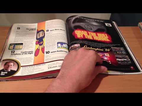 ASMR old video game magazines (EGM)