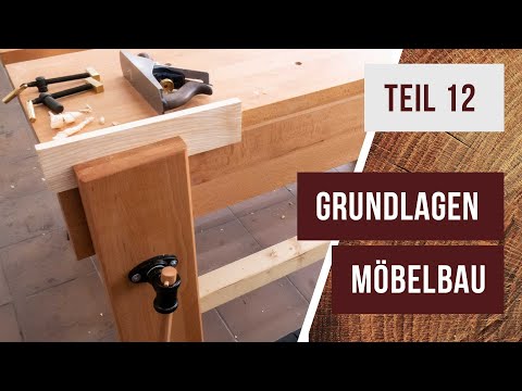 Grundlagen Möbelbau - Teil 12 - Eine Beinzange für die Hobelbank (Leg Vise) gut, günstig, einfach