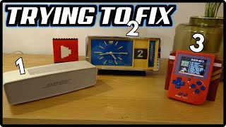 Trying to fix a MIX of Faulty ITEMS