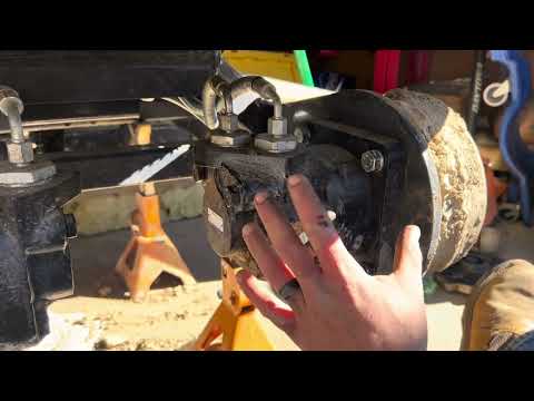 Chinese Mini Excavator: Track Drive Motor Replacement