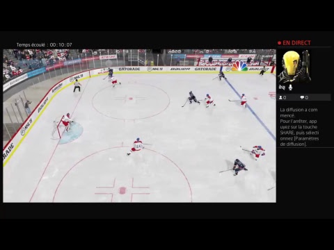 États-Unis vs République tchèque groupe B NHL19