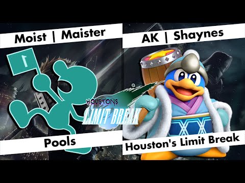 Moist | Maister (Mr. Game & Watch) vs AK | Shaynes (King Dedede) - Pools - Houston's Limit Break