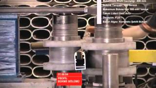 Alüminyum Ekstrüzyon Üretim Tesisi-Mekanik İşlem Bölümü