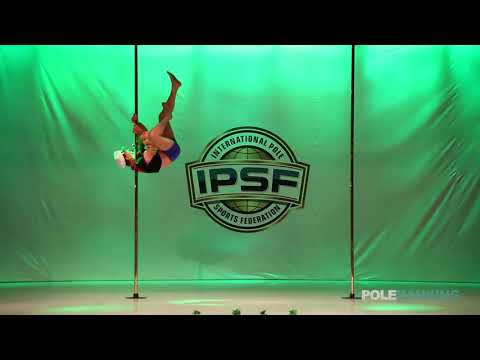 Masters 50+ Men Lex Hart of Canada - IPSF World Pole Sports Championships 2018