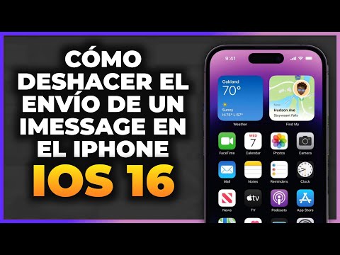 iOS 16: Cómo anular el envío de un mensaje de iMessage enviado