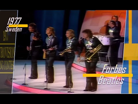 eurovision 1977 Sweden 🇸🇪 Forbes - Beatles ᴴᴰ