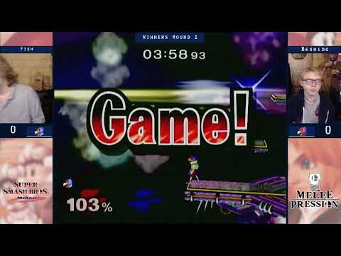 Super Melee Pression 3 - Fish (Falco) vs. Beshido (Falco) - Winners Round 1