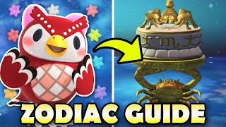 ♋ All 12 Zodiac Items in Animal Crossing New Horizons & How To Get Them! | Celeste Guide