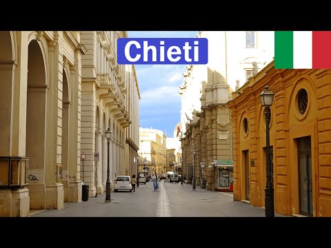 🇮🇹 Italy, Chieti Walking Tour 2025【4K】