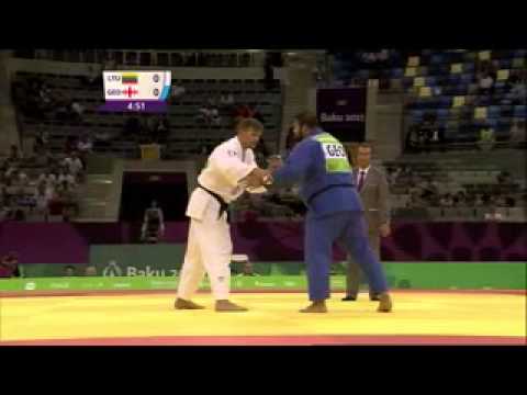 2015 Adam Okruashvili +100kg European Games Baku POL, GEO, LTU, ISR