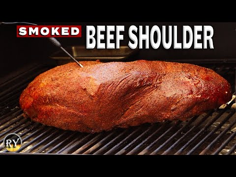 Boneless BEEF SHOULDER Smoked On The Pellet Grill - Camp Chef Woodwind WiFi 24