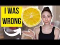 I WAS WRONG ABOUT LEMON JUICE NATURAL DEODORANT DrDrayzday