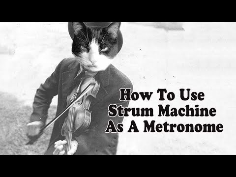 How To Use Strum Machine As A Metronome - Fiddle Lesson