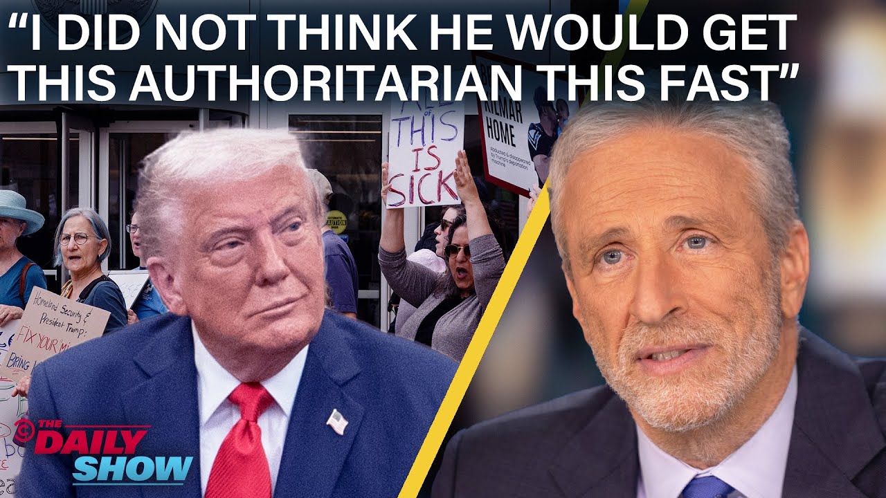 Jon Stewart on Kilmar Abrego Garcia’s Deportation and How Trump Fails to Deliver | The Daily Show