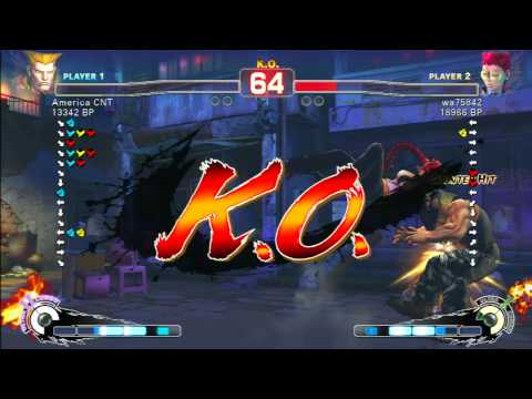 SSF4 Rank Match  America CNT (GU)  vs  wa75842 (VI)