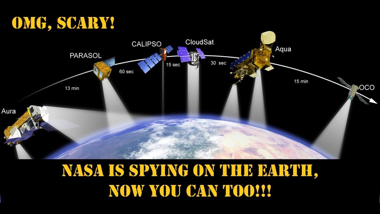 You can see through NASA Satellites!!!  NASA Worldview Overview