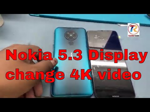Nokia 5.3 Display Change | Disassemble | Replace Back Panel | Repair | Open Back Cover