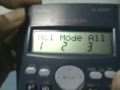 How To Reset Your Casio Calculator 