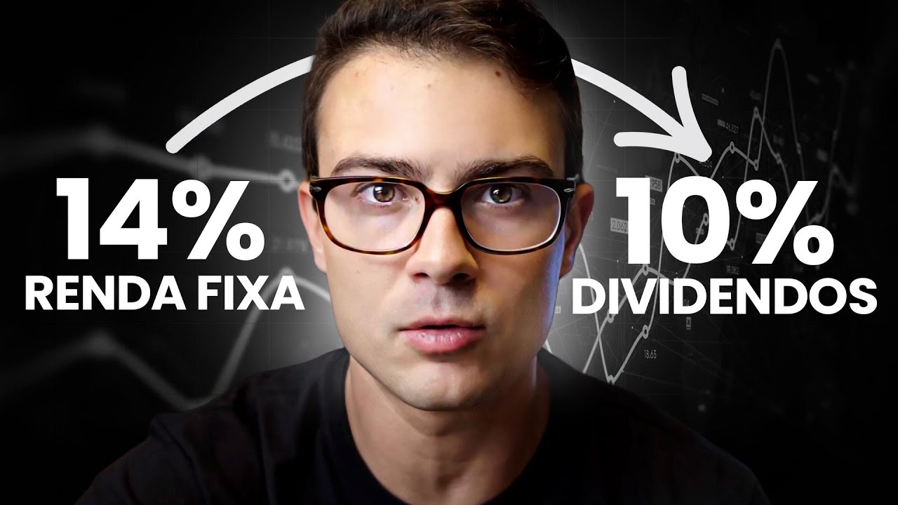 13,75% na RENDA FIXA ou 10% de DIVIDENDOS em AÇÕES?