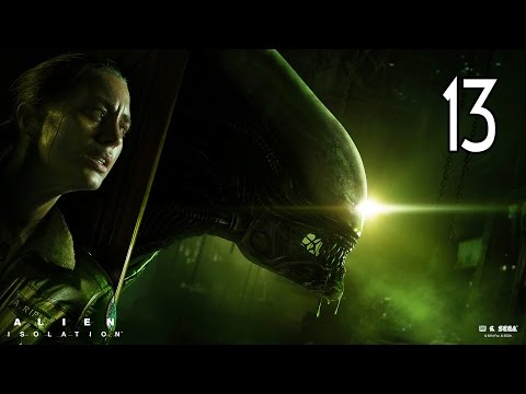 Alien: Isolation - Walkthrough Part 13 Gameplay