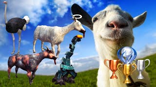 How to unlock ALL Goats/Mutators in Goat Simulator! (Space Goat, Hitchhiker Goat etc.) [PS4]