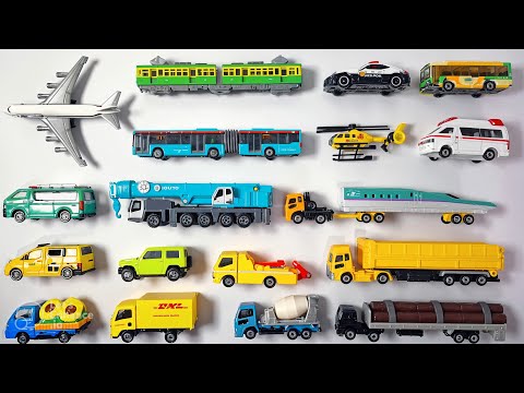 Learn Street Vehicles | Cars and Trucks | Learning Video for Kids and Preschoolers