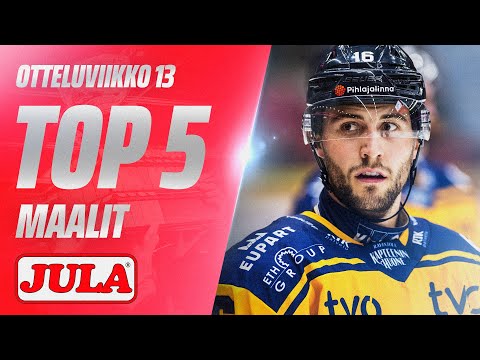 🚨 TOP 5-maalit // Otteluviikko 13 // 25-26